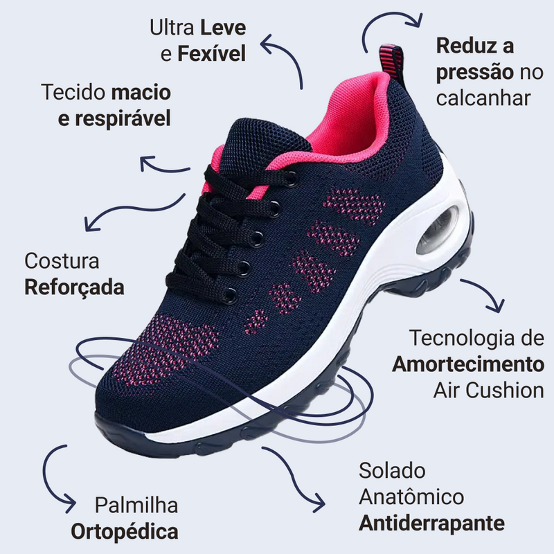 Tênis Anatômico Anti Impacto - Conforto Flex