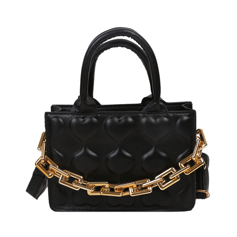 Bolsa de Ombro Quadrada - Hearts