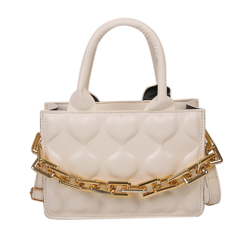 Bolsa de Ombro Quadrada - Hearts